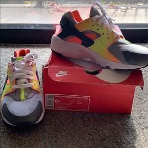 Huarache Run Print GS 'Sunset'